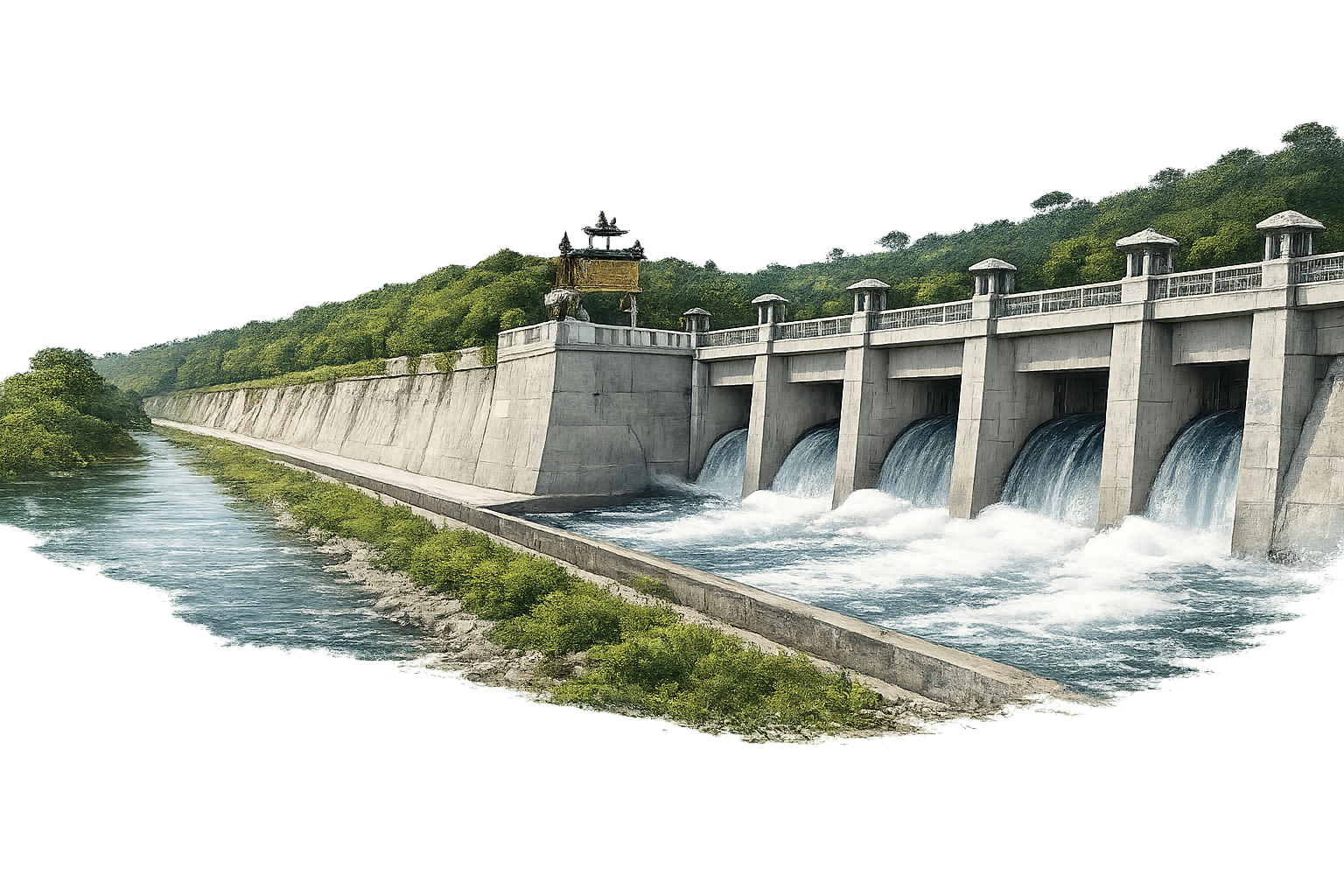 Dam and irrigation project